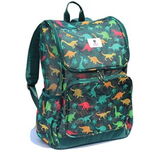 esvan original print mesh backpack clear bag see through pack for travel beach gym multi-purpose women men (b)