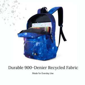 Fenrici Tie Dye Backpack, Kids’ Backpack for Boys, Girls, School Bag with Padded Laptop Compartment, Tie Dye Print