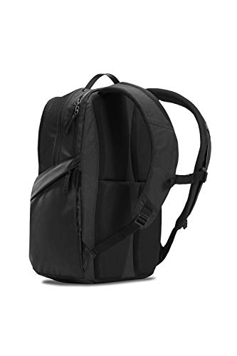 STM Myth 28L Backpack - Durable, Stylish, and Laptop Backpack for Men and Women with Pockets - Fits 15" Laptop and 16" MacBook Pro with Laptop Protection - Black (stm-117-187P-05)