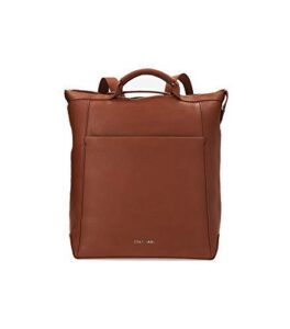 cole haan grand ambition leather convertible backpack british tan one size
