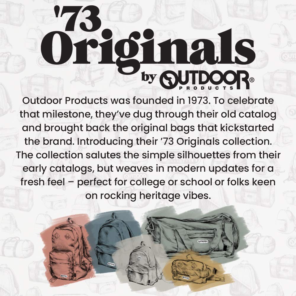 ’73 Originals New Generation Mini Pack by Outdoor Products | Mini Backpack Purse for Women & Men