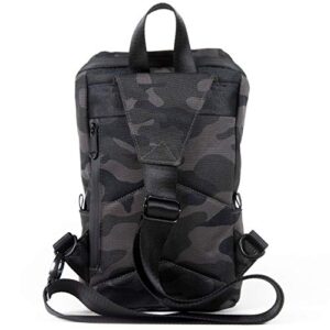 DIME BAGS Omerta Don Carbon Filter Sling Backpack | Crossbody Bag with Activated Carbon Lining (Camo)