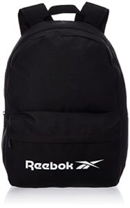reebok backpack, black/black, one size