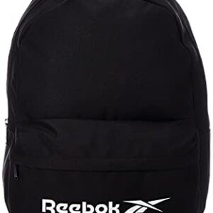 Reebok Backpack, Black/Black, One Size