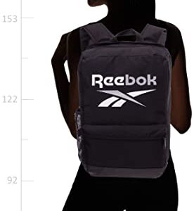 Reebok Training Essentials Unisex Adult Backpack, Black/White, One Size