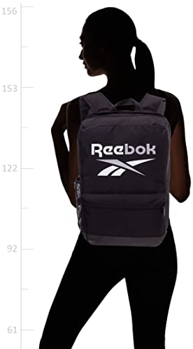 Reebok Training Essentials Unisex Adult Backpack, Black/White, One Size