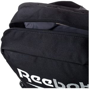 Reebok Training Essentials Unisex Adult Backpack, Black/White, One Size