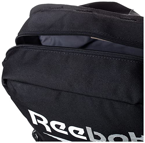 Reebok Training Essentials Unisex Adult Backpack, Black/White, One Size