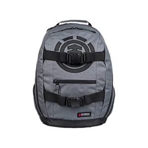 element men's mohave backpack - lightweight bookbag -with skate straps, stone grey