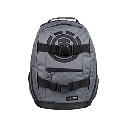 Element Men's Mohave Backpack - Lightweight Bookbag -With Skate Straps, Stone Grey