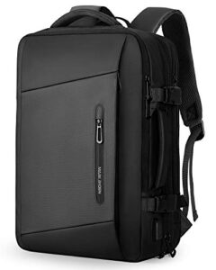 laptop backpack,mark ryden 17.3 inch carry-on business backpack men, laptop bag with usb charging port, waterproof,hand luggage backpack for men(expandable 26l-40l)
