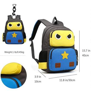 goldwheat Kids Backpack for Boy Preschool Kindergarten Elementary School Bag