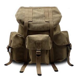 ybrr m14 bag backpack replica ww2 us army style backpack outdoors packs canvas bag