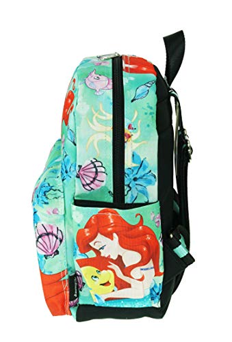 KBNL The Little Mermaid Ariel 12inch Deluxe Oversize Print Daypack A21328 Medium