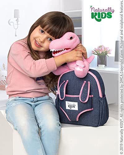 Pink Dinosaur Toys Girls, Dinosaur Toys for Kids 2-4, Gifts for 3 Year Old Girl Birthday Gift Ideas, Dinosaur Backpack Kids 3-5, Toddler Backpacks Girls 2-4, Toddler Girl Toys 3 Year Old Girls