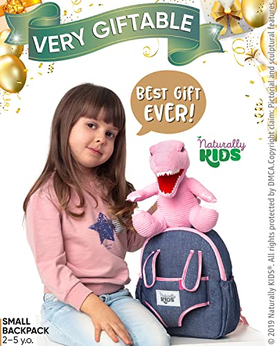 Pink Dinosaur Toys Girls, Dinosaur Toys for Kids 2-4, Gifts for 3 Year Old Girl Birthday Gift Ideas, Dinosaur Backpack Kids 3-5, Toddler Backpacks Girls 2-4, Toddler Girl Toys 3 Year Old Girls