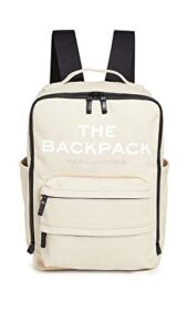 marc jacobs women's the backpack, beige, off white, one size