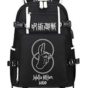 GO2COSY Anime Jujutsu Kaisen Backpack Daypack Student Bag School Bag Bookbag Shoulder Bag