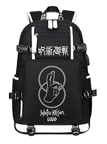 GO2COSY Anime Jujutsu Kaisen Backpack Daypack Student Bag School Bag Bookbag Shoulder Bag