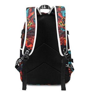 GO2COSY Anime Jujutsu Kaisen Backpack Daypack Student Bag School Bag Bookbag Shoulder Bag