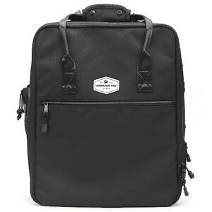 underseat pro® 17.5" travel backpack, under the seat airline personal item for spirit, frontier, allegiant, american, esyjet and many more. 18x14x8 inch. (45x36x20 cm)
