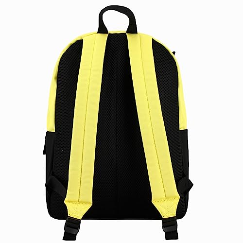 Bioworld Pokemon Pikachu Anime Cartoon Yellow & Black Polyester Tech Backpack