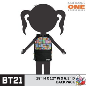 BT21 LINE FRIENDS Laptop Backpack, Computer Travel Bag, Multi, Standard