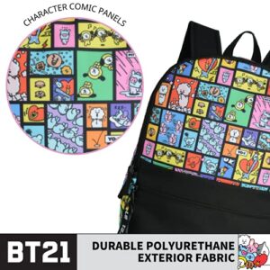 BT21 LINE FRIENDS Laptop Backpack, Computer Travel Bag, Multi, Standard