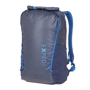 exped typhoon 25 | lightweight travel backpack | waterproof backpack | multifunctional backpack, navy, 25l