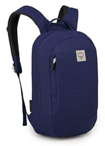 osprey arcane small laptop backpack, deep fig