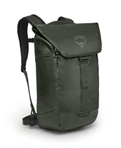osprey transporter 20l laptop tote bag, smoke grey