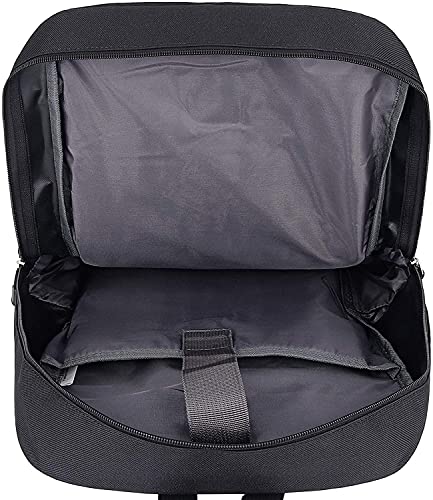 Backpack 17.3"X11.4"X5.1" Purple Shoulder Bag For Travel