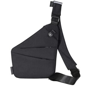comshion shoulder backpack, anti-theft waterproof small sling bag for men/women chest backpack,right-handed shoulder bag for walking biking travel