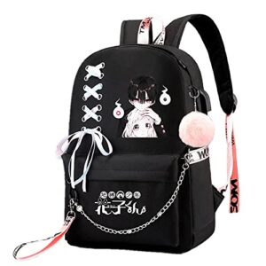isaikoy anime toilet bound hanako kun backpack satchel bookbag daypack school bag laptop shoulder bag