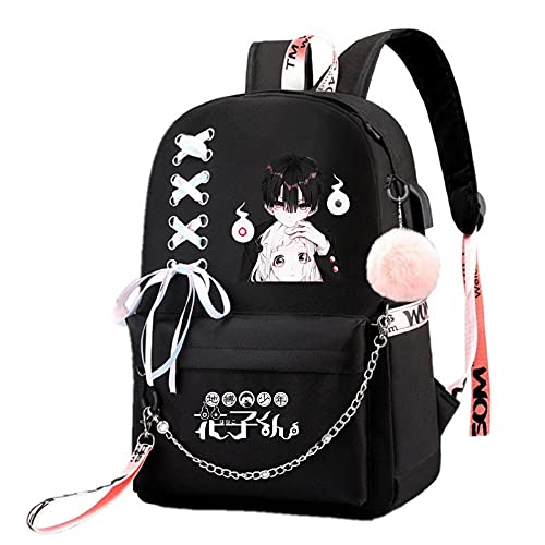 ISaikoy Anime Toilet Bound Hanako kun Backpack Satchel Bookbag Daypack School Bag Laptop Shoulder Bag