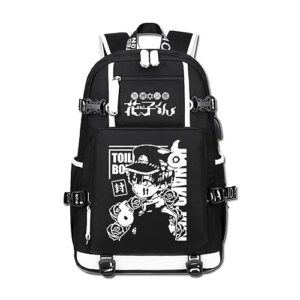 ISaikoy Anime Toilet Bound Hanako kun Backpack Satchel Bookbag Daypack School Bag Shoulder Bag