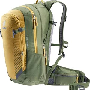 Deuter Compact EXP 14 Biking Backpack with Hydration System - Caramel-Khaki