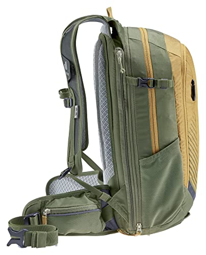 Deuter Compact EXP 14 Biking Backpack with Hydration System - Caramel-Khaki