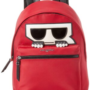 Karl Lagerfeld Paris Amour Small Backpack, Classic RED