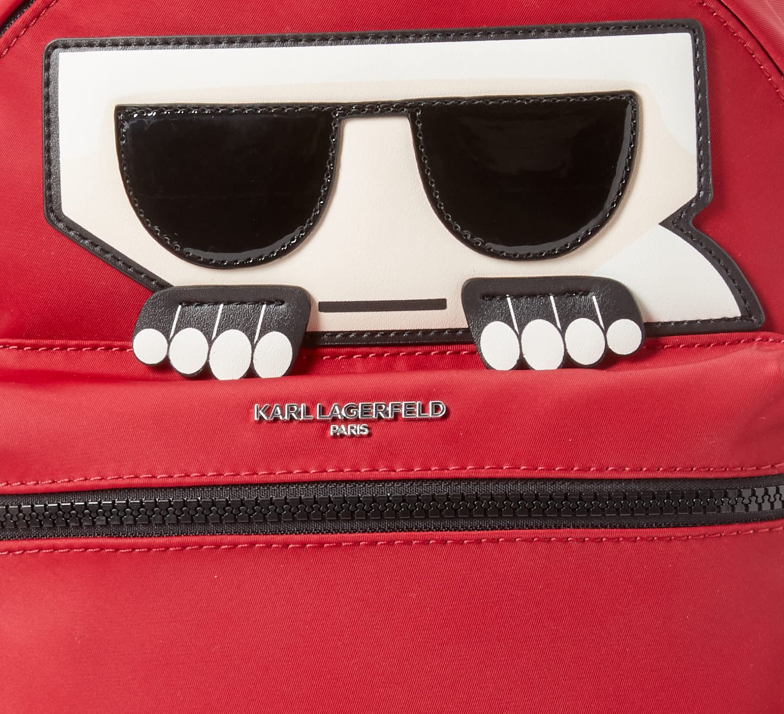 Karl Lagerfeld Paris Amour Small Backpack, Classic RED