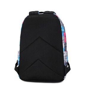 Wadirum Girl Casual Laptop Backpack Lightweight Bookbag for Women Cat