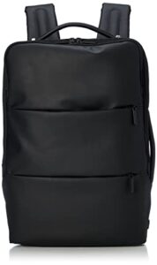 zero halliburton z pack type-c 81212 men's rucksack, can store b4/15.6-inch laptops, highly water repellent, black