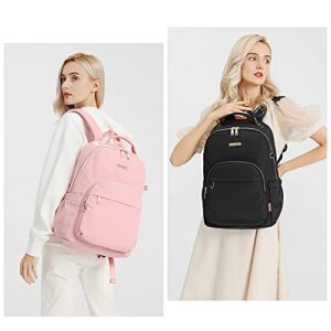 ALLYOUGER School Backpacks Schoolbag Water Resistant for Girls(PINK1)