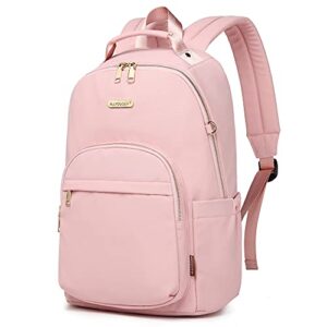 allyouger school backpacks schoolbag water resistant for girls(pink1)