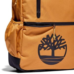 Timberland Large Logo Unisex Backpacks Size OS, Color: Brown/Wheat-Brown