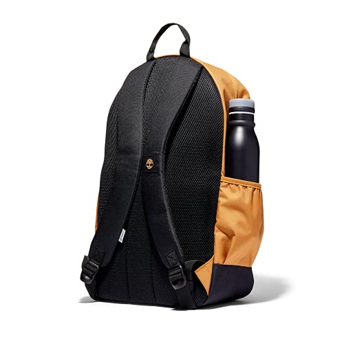 Timberland Large Logo Unisex Backpacks Size OS, Color: Brown/Wheat-Brown