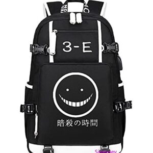 ISaikoy Anime Assassination Classroom Backpack Satchel Bookbag Daypack School Bag Shoulder Bag Style3