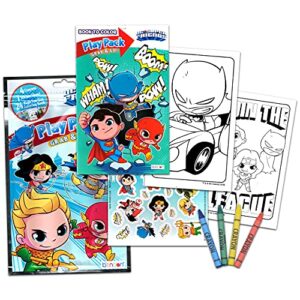 Powerpuff Girls Mini School Backpack ~ 3 Pc Bundle With 11" Powerpuff Bag For Girls, Toddlers, Kids With Superhero Stampers, Coloring Pages, And More | Powerpuff Girls School Supplies