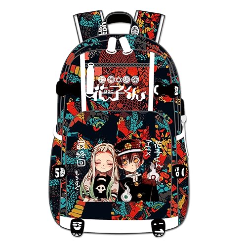 ISaikoy Anime Toilet Bound Hanako kun Backpack Satchel Bookbag Daypack School Bag Laptop Shoulder Bag Style13