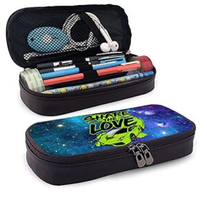 Qinunipoto Share The Love Backpack 3 Piece Set Backpack for Travel Bag and Lunchbox and Pencil Pouch